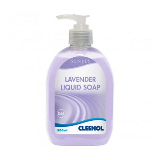 Senses Lavender Liquid Soap - 500ml - Cleenol
