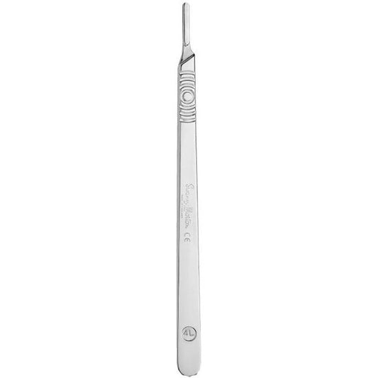 Surgical Scalpel Handle No. 4L - Stainless Steel - Swann Morton