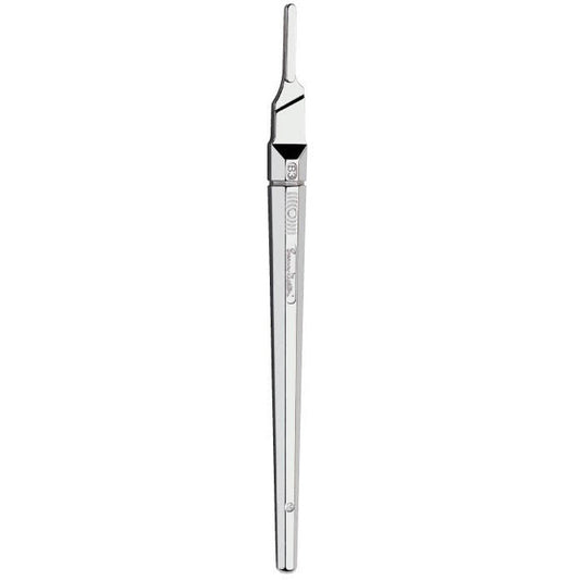Surgical Scalpel Handle No. B3 - Stainless Steel - Swann Morton