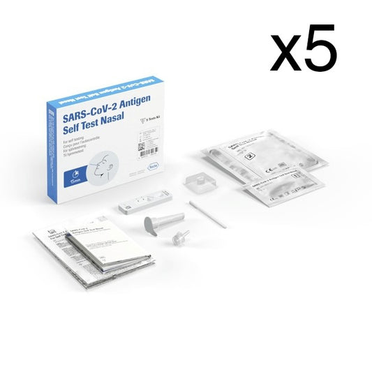 COVID Test Kit - Roche Nasal Antigen Test [Pack of 5 - Self Test]