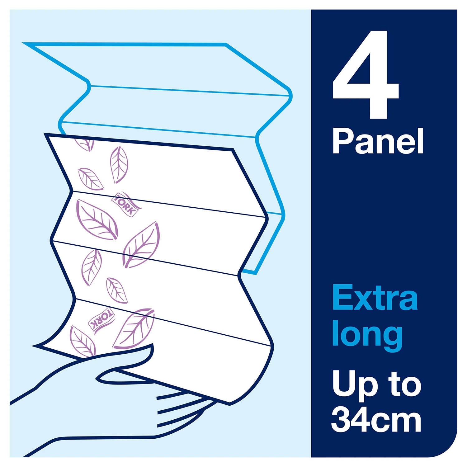 Tork Xpress Extra Soft Multifold Hand Towel Premium 2Ply - 100297 - Case of 21 x 100 Sheets - Tork