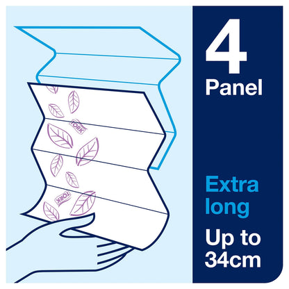 Tork Xpress Extra Soft Multifold Hand Towel Premium 2Ply - 100297 - Case of 21 x 100 Sheets - Tork