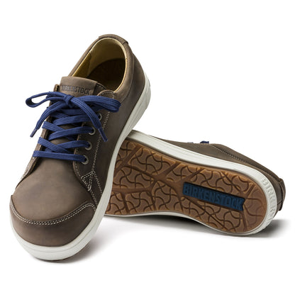 Birkenstock QS 500 Brown Oily Lace Up - Oiled Nubuck Leather - 