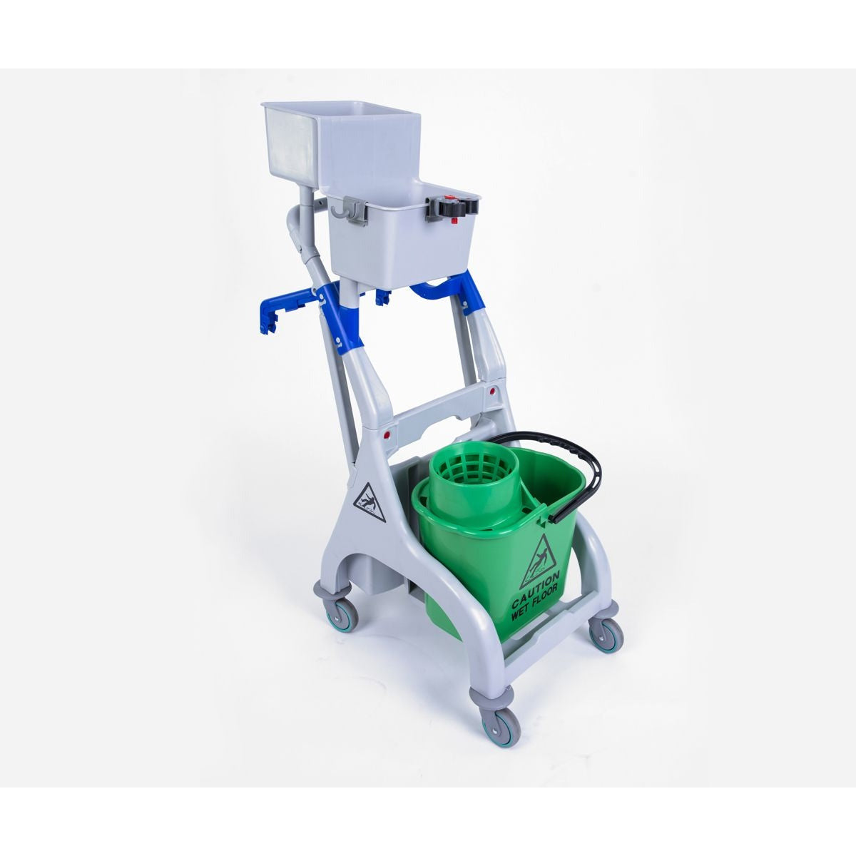 Socket Mop Quick Response Trolley, Bucket & Wringer - 