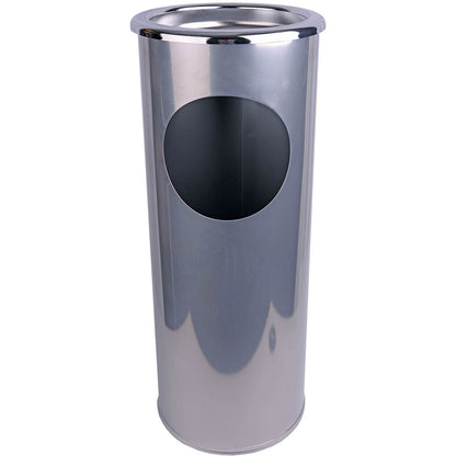 Ash Stand and Litter Bin - Silver - Robert Scott