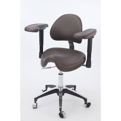 Premium Microscope Saddle Chair - Standard - Height range 47 - 61cm - 
