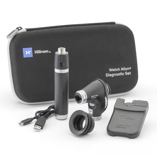 Welch Allyn PanOptic Plus Ophthalmoscope - Rechargeable USB Handle - iExaminer Kit - Welch Allyn