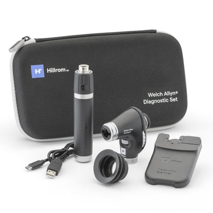 Welch Allyn PanOptic Plus Ophthalmoscope - Rechargeable USB Handle - iExaminer Kit - Welch Allyn