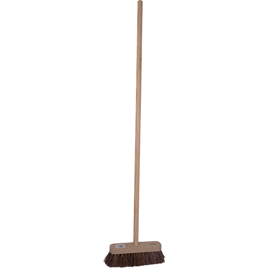 10" Broom - Stiff Bristles with 120cm Handle - Robert Scott