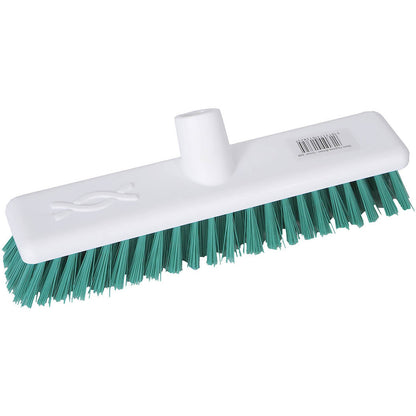 18" Washable Broom - Stiff Bristles - 