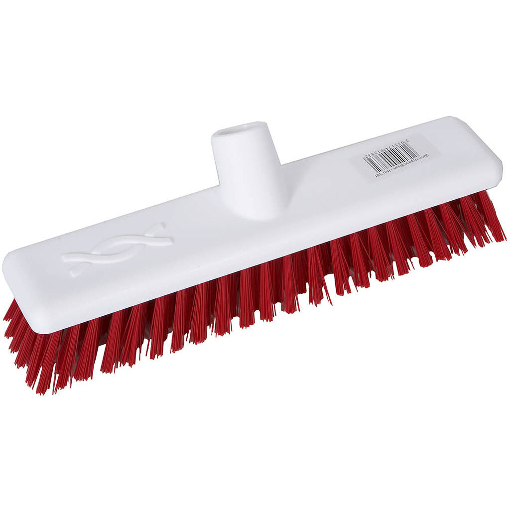 12" Washable Broom - Stiff Bristles - 