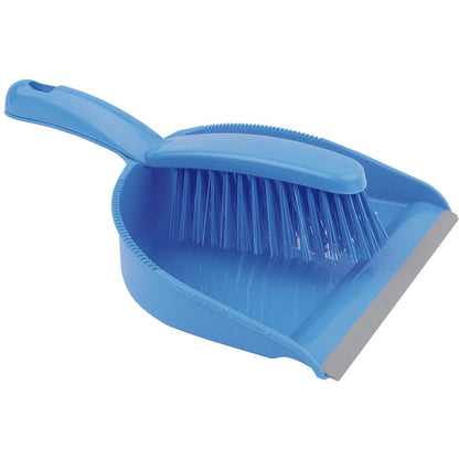 Retail Dustpan & Brush Set Stiff Bristles - 