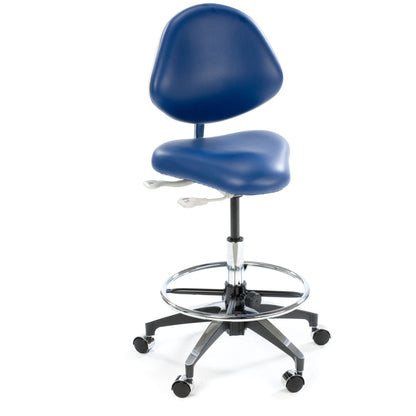 Premium Sonography Chair - High Model - Foot support ring fitted