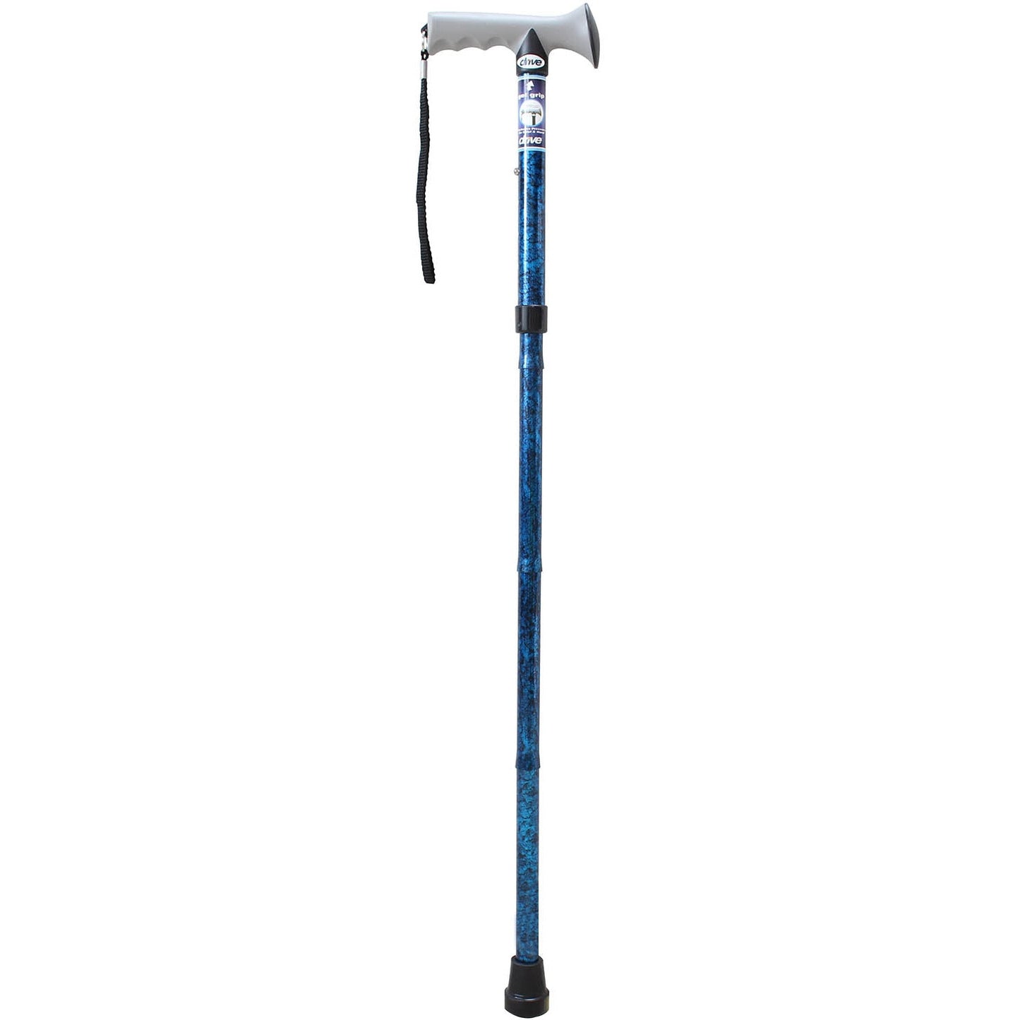 Folding Cane with Gel Grip - 