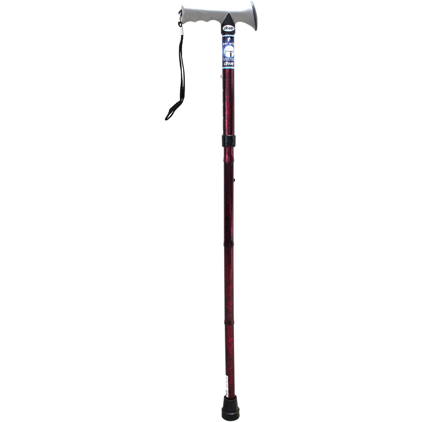 Folding Cane with Gel Grip - 