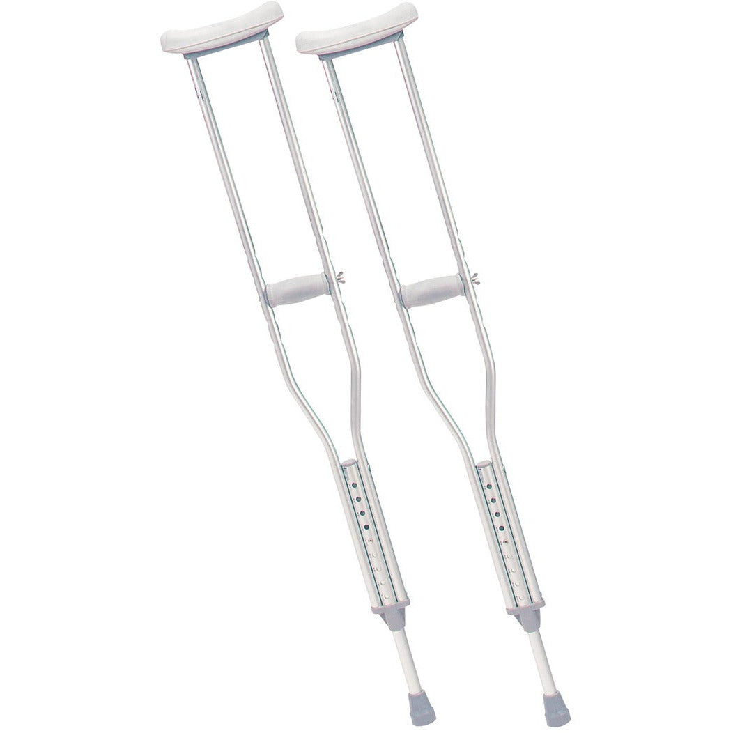 Aluminium Underarm Crutches Adult Pair