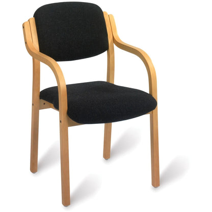 Barham Stacking Side Chair - H845mm, Seat height 430mm, D550mm, W530mm - 
