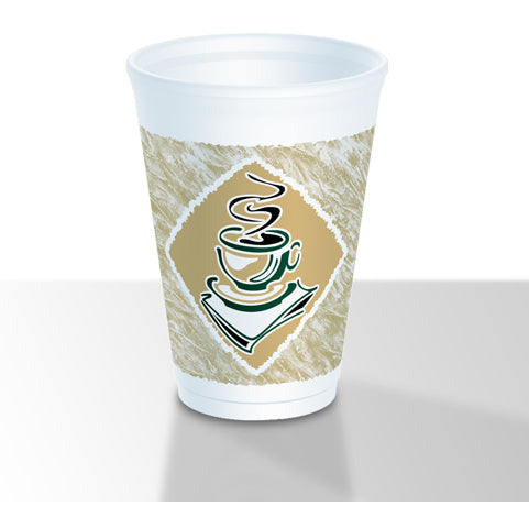 10oz / 296ml Foam EPS Foam cup x 1000 - Bunzl Catering Supplies