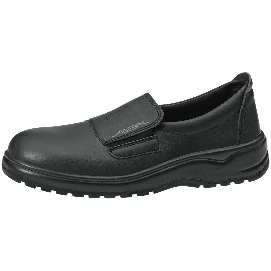 Occupational shoes light Loafer - Black Microfiber