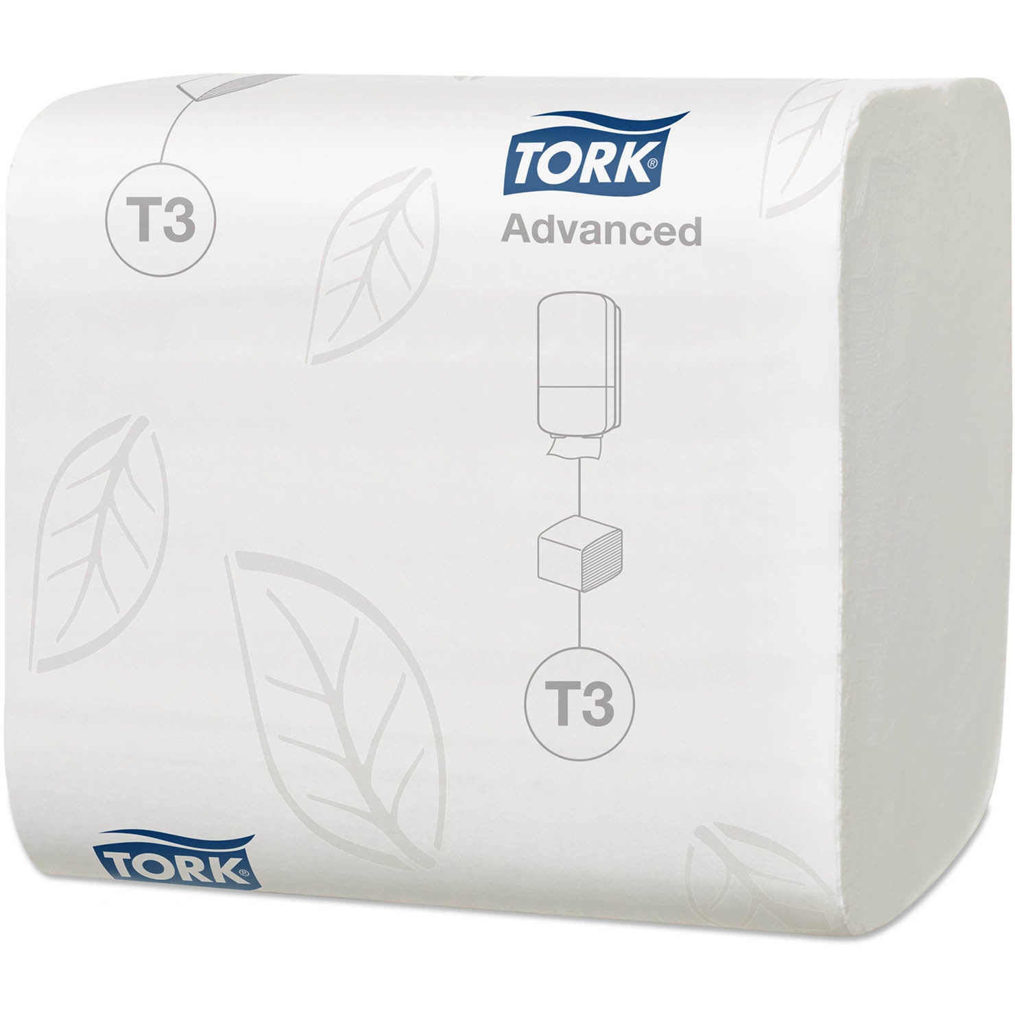 Tork Folded Toilet Paper Advanced 2Ply - 114271 - 242 Sheets x 36 Rolls - Tork