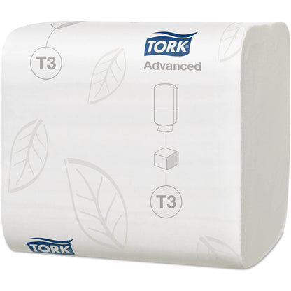 Tork Folded Toilet Paper Advanced 2Ply - 114271 - 242 Sheets x 36 Rolls - Clearance