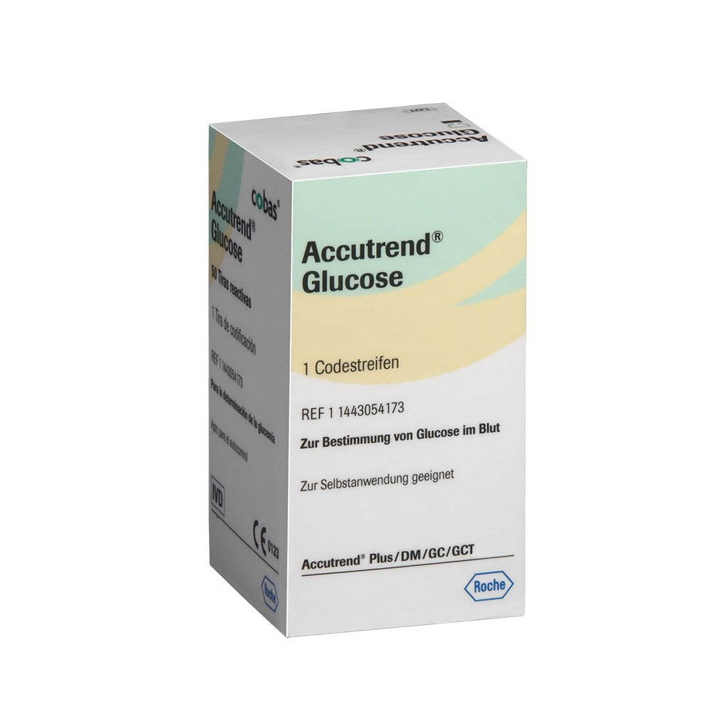 Accutrend Glucose Strips x 25 - Roche