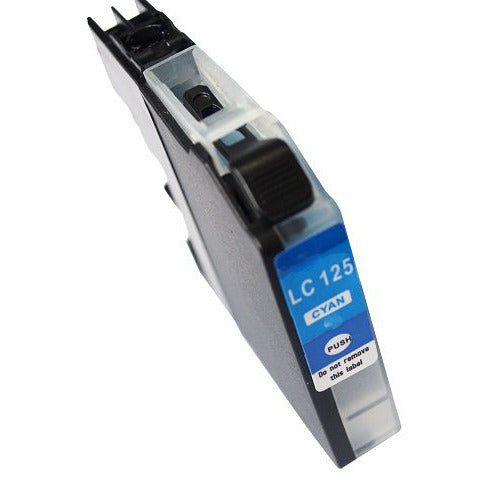Cartouche D'encre Compatible Brother LC125XL Cyan - Marque QUALITONER - Neuf Sous Blister