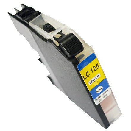 Brother LC125Y Yellow High Capacity Ink Cartridge [LC125XLY ] - Compatible - Brother
