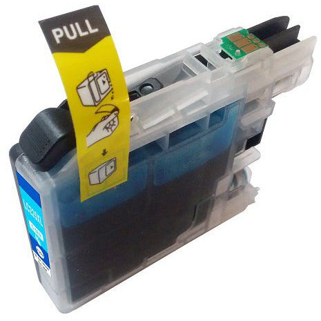 Brother G+G LC225XLC Cyan High Capacity Ink Cartridge - Compatible - Brother