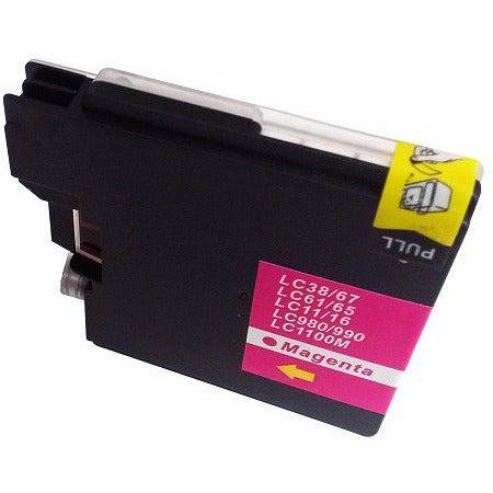 Cartouche D'encre Magenta Brother LC980M Authentique - TVA Incluse - Neuf Sous Blister