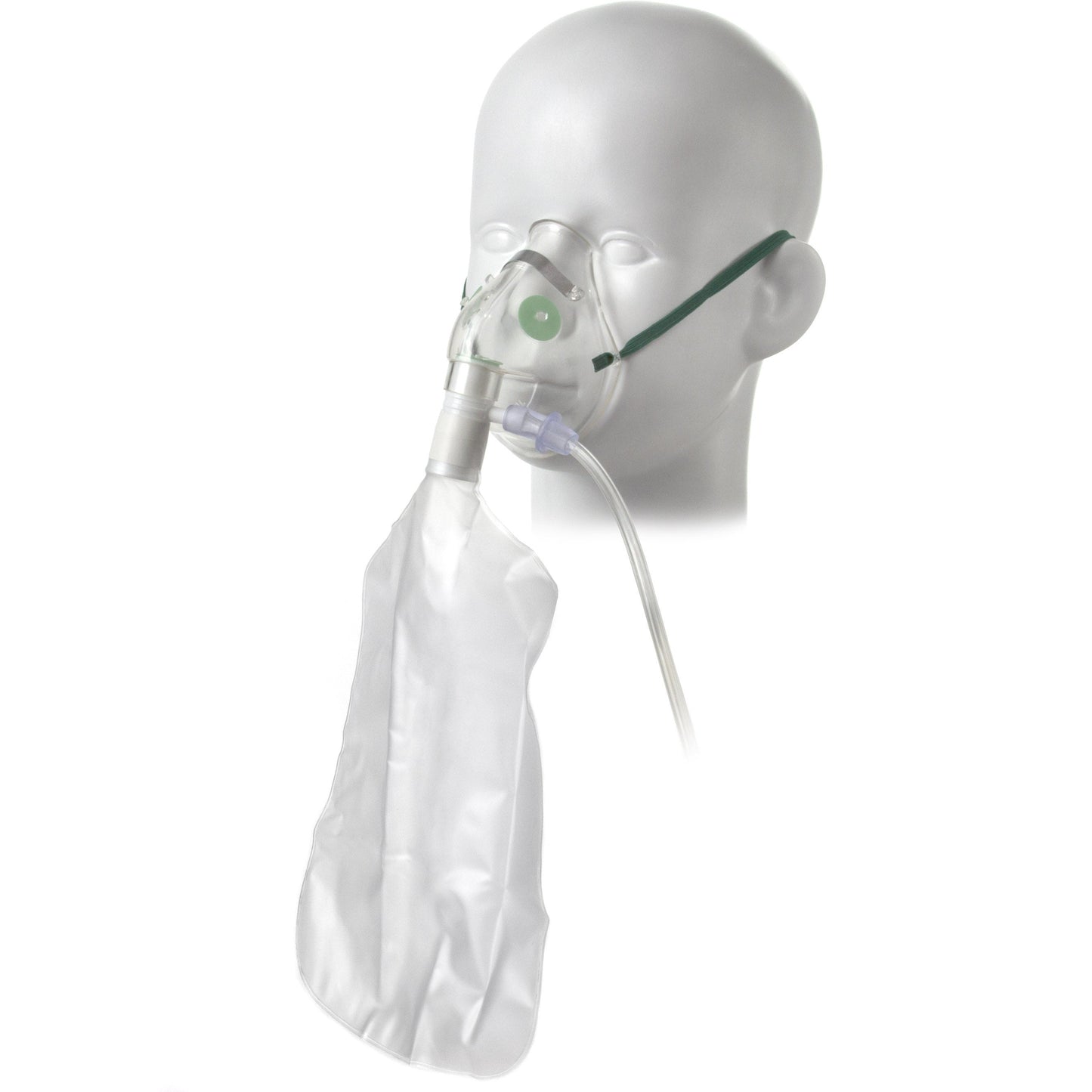 High Concentration Paediatric Oxygen Mask + Tubing 2.1m - Single