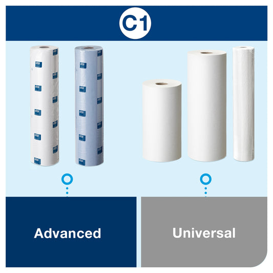 Tork Couch Roll Dispenser for Furniture Mounting - Tork