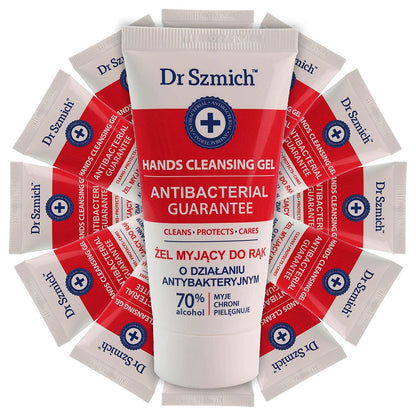Dr Szmich Hand Sanitising Gel - 50ml - 70% Alcohol - BOX OF 12 - Dr Szmich