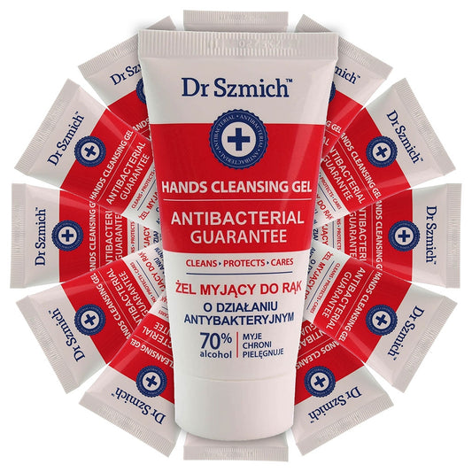 Dr Szmich Hand Sanitising Gel - 50ml - 70% Alcohol - BOX OF 12 - Dr Szmich