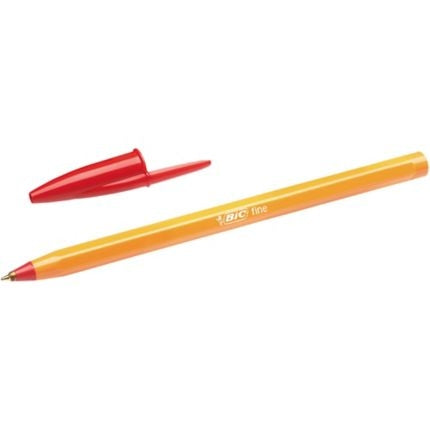 Bic Cristal Ball Point Red Pens 0.5mm Line Width - Box of 20 - Lyreco