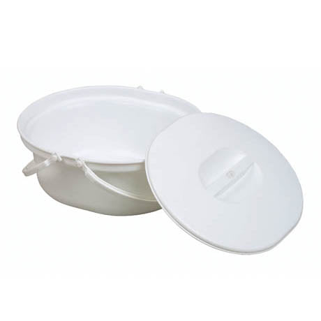Extra Wide Commode Pan and Lid – Medisave UK