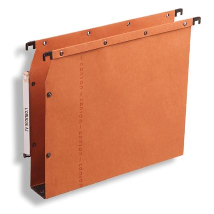 Elba AZV Ultimate Lateral Suspension File A4 Orange 30mm Base Box of 2 ...