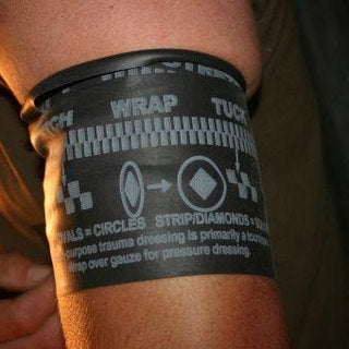 SWAT-Tourniquet - Stretch, Wrap And Tuck Tourniquet- Black - SP Services