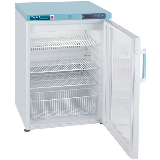 Lec 151 Litre Under-Counter Pharmacy Fridge - Glass Door