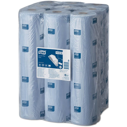 Tork Advanced Blue Couch Roll 2Ply - 152250 - Case of 9 Rolls x 56m