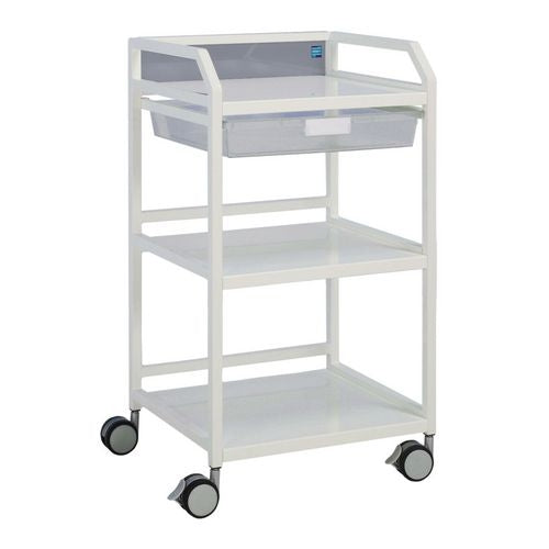 Howarth Trolley 960 x 565 x 450mm Full Width Shelves - Grey - 