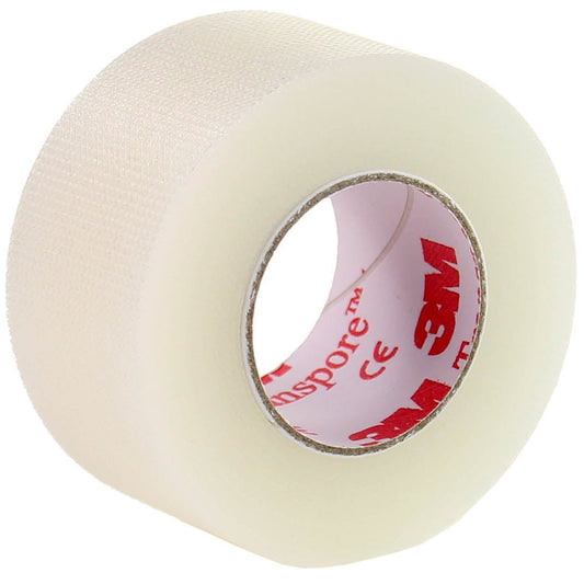 3M Transpore Surgical Tape 2.5cm x 9.14m - SINGLE - 