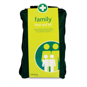 Family First Aid Kit in Green Copenhagen Bag - Reliance