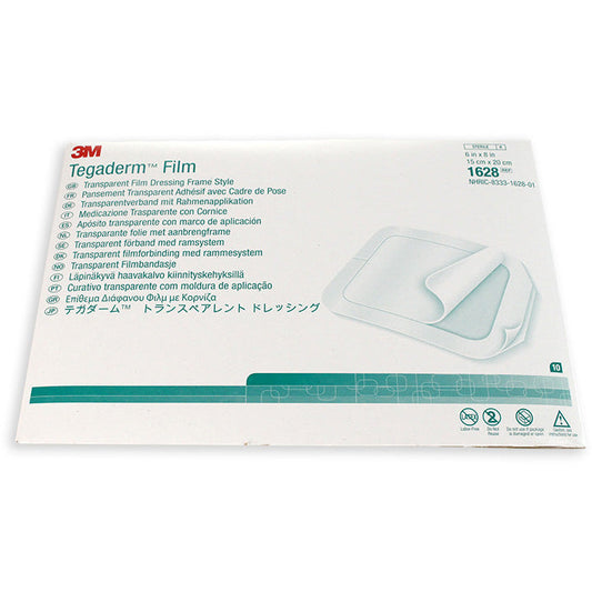 3M™ Tegaderm Transparent Film Dressing (15 x 20cm) - Box of 10 - 3M