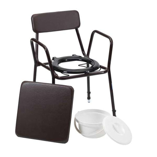 Stacking Commode Adjustable Height - Drive Medical