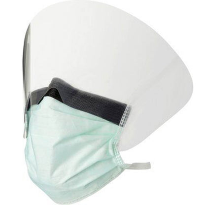 3M™ Tie-On, High Fluid-Resistant Surgical Mask with Face Shield - Type IIR 1835FS - Pack Of 50 - 3M