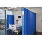 Fantex Disposable Antimicrobial Hospital Curtain - U-Fit - 7.5m x 2m