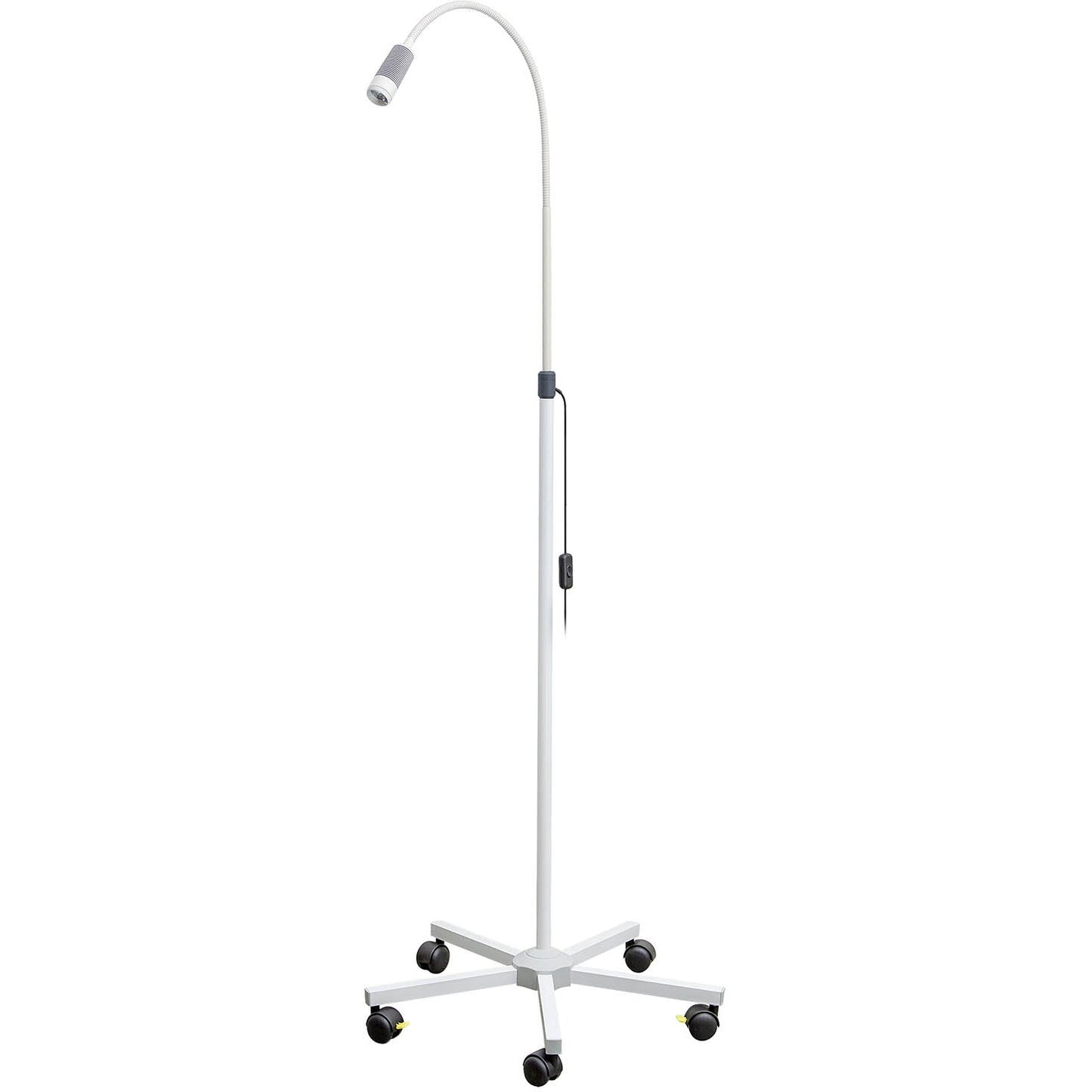 Luxamed LED Examination Lamp on 5-feet-stand, Powder Coated - 