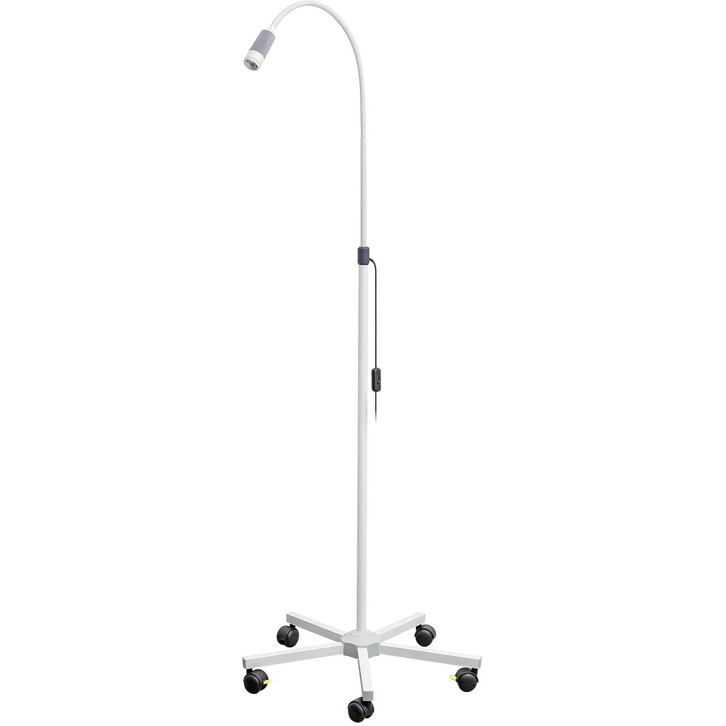 Luxamed LED Examination Lamp on 5-feet-stand, Powder Coated - 