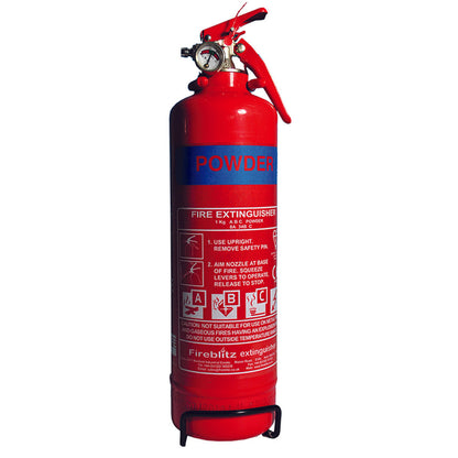 Wallace Cameron Fire Extinguisher 1kg - Powder VGI